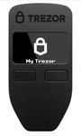 Trezor Model One - The Original Cryptocurrency Hardware Wallet, Bitcoin Security, Store & Manage Over 7000 Coins & Tokens, Easy-to-Use Interface, Quick & Simple Setup (Black)