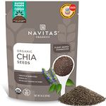 Navitas Naturals Organic Raw Chia Seeds Pouch, 454g