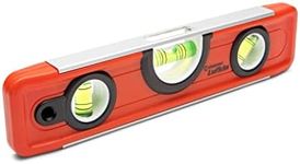 Lufkin LTL1000-02 Composite Torpedo Level 9" with Compact Size for Use in Tight Spaces and to be Carried in a Pocket or Tool Bag with Ease