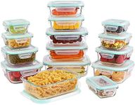 Vtopmart 15 Pack Glass Food Storage