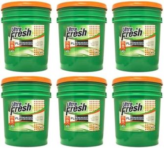 Ultra Fresh 3X Platinum 5 Gallon Laundry Detergent Liquid for All Machine Types with Easy Dispensing Pump, Up to 640 Loads, Original Green (6 Pack)