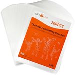 HTVRONT Thermal Laminating Pouches - 200 Pack Laminating Sheets (5 Mil, 9"x11.5"), Wrinkle & Bubble-Free Laminator Sheets for Ultimate Clarity & Durability in Protecting Photos & Documents