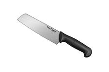 PERFEKT MESSER Usuba knife7 Inch (Black) for Specialized cuts Such as katsuramuki, Shaving a Vegetable Cylinder into a Thin Sheet.