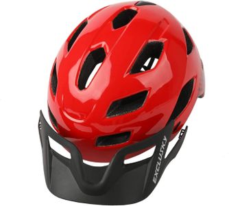 Exclusky Kids Bike Helmet – Adjustable Bicycle & Scooter Helmet, 50-57cm