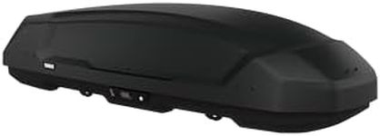 Thule Force 3 - Size L Sport - 11 cu ft - Narrow Rooftop Cargo Box - Aerodynamic roof Mounted Box - Dual-Sided Opening - Weatherproof Design - for SUVs, Trucks, Cars, EVs and More