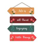 Artvibes Motivational Quotes Decorative Wall Art MDF Wall Hanger for Living Room | Bedroom | Office | Gift | Decoration Items for Home | Artworks Wall Hangings (WH_4404N)