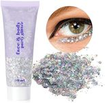 URAQT Body Glitter Gel, 50ml Hologr