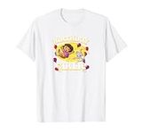 Dora the Explorer Birthday Girlie Dora & Boots Celebrating T-Shirt