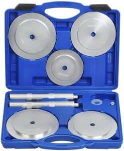 WINMAX TOOLS AUTOMOTIVE 9PCS Heavy Duty Seal Drivers, Truck Hub Seal Installer Kit, Bearing Race and Seal Driver Set for Class 7 8 Trucks