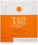 Tan Towel Self Tan Towelette Plus 50 Count