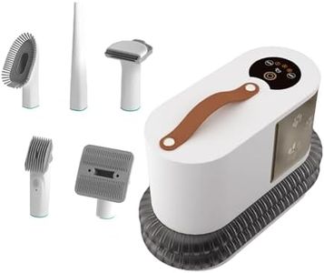 Pet Dog Hair Vacuum & Grooming, DIY Pet Grooming Tools, Quiet pet vacuum groomer shedding hair remover with deshedding brush, clippers, trimmer for dogs and cats.