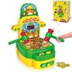 VATOS Whack Game Mole for toddlers, Mini Electronic Arcade Game with 2 Hammers, Pounding Toys for 2 3 4 5 6 7 8 Years Old Boys Girls, Interactive Educational Developmental Game for Kids