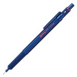 rOtring 600 Mechanical Pencil | 0.5 mm | Blue All-Metal Body Propelling Pencil | Non-Slip Knurled Grip & Hexagonal Barrel