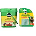 Miracle-Gro Water Soluble All Purpose Plant Food - 1.5kg | Miracle-Gro Indoor Plant Food Spikes Tray, 24 Spikes