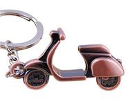 Sportigo ® motor scooter keychain/scooter in the color bronze/retro look/scooter moped bike gift idea