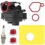 ZAMDOE Lawn Mower Carburetor 799583 for Briggs & Stratton 300E 450E 500E OVH Engines 125cc 140cc 08P502 09P602 Series Replaces 591160 595656 591979 593261 Carb