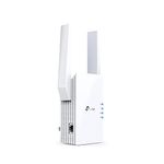 TP-Link AX1800 WiFi Extender Internet Booster (RE605X) - WiFi 6 Range Extender Covers up to 1,500 Sq.ft and 25 Devices, Dual Band, Up to 1.8Gbps Speed, AP Mode w/Gigabit Port, APP Setup