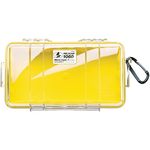 Pelican 1060 Micro Case - for iPhone, Cell Phone, GoPro, Camera, and More (Yellow/Clear)