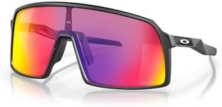 Oakley Men's Oo9406 Sutro Rectangular Sunglasses, Matte Black/Prizm Road, 37 mm