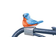 JOY FOR ALL Ageless Innovation Companion Pet for Seniors - Walker Squawker - Lifelike Animatronic Bird - Interactive Chirping - Walker Accessories - Therapy Toys for Alzheimers & Dementia - Bluebird