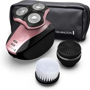 Remington Ultimate Series Pure Confidence Lady Shaver, WR1000AU, 360 Degree Pivoting Head, Ergonomic Design, Cordless Rechargeable Shaver, 100% Waterproof, Pink