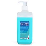 SuperRub Hand Sanitizer Liquid 500ml Alcohol Based Hand Sanitizer with Dispenser Pump