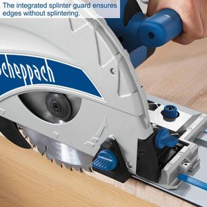 Scheppach Plunge Saw 210mm – PL75 Precision Wood Cutting Tool