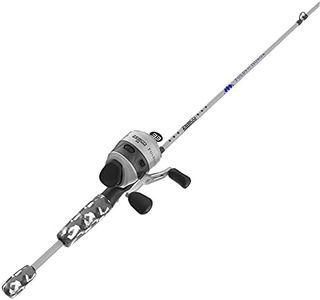 Zebco 33 Folds of Honor Spincast Reel and 2-Piece Fishing Rod Combo, Quickset Anti-Reverse Fishing Reel with Bite Alert, 1 Dollar Donated to Folds of Honor Foundation