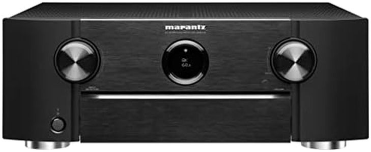 Marantz SR6015 9.2 Channel (110 Watt x 9) 8K Ultra HD AV Receiver with 3D Audio HEOS Built-in and Voice Control