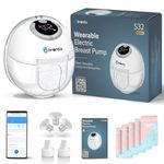 BRONTIX S32 Electric Breast feeding pump | breast pump for feeding mothers | Milk pump for breastfeeding | feeding pump breastfeeding | breast milk pump | Electric pump | breastfeeding pump electric | electric breast pump automatic | electric breast pump hands free | wearable breast pump electrical