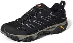 Merrell Men’s Moab 2 GTX Hiking Shoe, Black Black 11 US