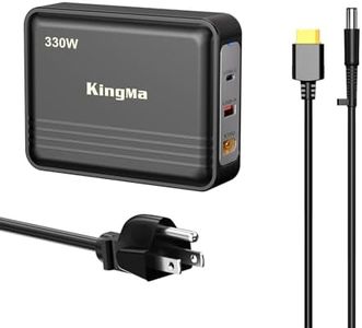 330W GaN Laptop Charger for HP OMEN17,XT60 Charger with 74-50mm Power Port,3-Port Portable Travel Adapter,PD 3.0 Fast Charging,Compatible with HP OMEN 17 W120TX/ W205TX/ W206TX/ AN100TX