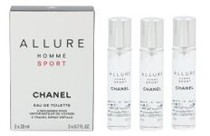 Chanel Allure Homme Sport Travel Set EDT Spray 60 ml