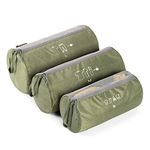 TriPole Organizer Packs - Cylindrical Shaped for Rucksacks - Set of 3 | Green