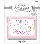 Amscan Advice for The Bride Cards 24 in a Pack, Piece