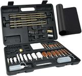 Gun Cleaning Kit Universal Supplies for Hunting Rifle Handgun Shot Gun Cleaning Kit for All Guns with Case