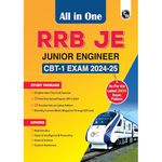 PW All in One RRB Junior Engineer (JE) 2024-2025 CBT - 1 Exam l Chapterwise Theory, Short Tricks and Exercises, 10 Previous Year Solved Papers (PYQs) 2019 with 10 Practice Sets l English Edition