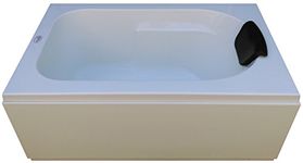 MADONNA Prestige Acrylic 4 feet Portable Bathtub (White)