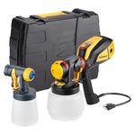Wagner Spraytech 02419307 FLEXiO 595 Handheld HVLP Paint Sprayer, Sprays Unthinned Latex, Includes Two Nozzles - iSpray & Detail Finish Nozzle, Complete Adjustability, Lightweight Design
