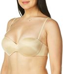 Maidenform Women's Smooth-Strapless Bra Bandeau Top, Beige (Latte Lift), 38B
