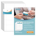 MaxGear Business Cards Printable Business Cards, Compatible with Laser & Inkjet Printer, Double-sided Printing, Heavyweight, Matte White Paper, Smooth Edge, 10 Cards/Sheet, 1000 Cards, 3.5" x 2"(8871)