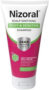 Nizoral Scalp Soothing Itchy & Sensitive Shampoo, 24 Hour Soothing Care, Ongoing Relief for Dry, Itchy and Flaky Scalps, For Healthy Looking, Shiny Hair, Contains Aloe Vera, 1 x 200ml