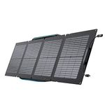 EF ECOFLOW 110W Portable Solar Panel for Power Station, Foldable Solar Charger Chainable with Adjustable Kickstand, Waterproof IP68 for Outdoor Camping Indoor RV