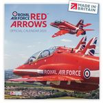 Royal Air Force Red Arrows Official Large 2025 Calendar UK Holidays Eco-Friendly MADE IN BRITAIN® (Open size 610mm x 305mm) FSC® paper Vegetable Inks Green Energy Carbon Capture by Trees Planted in UK