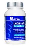 CanPrev Lutein 20mg, 60 Softgels - Blue Light Defence for Eyes - Eye Vitamins with Lutein and Zeaxanthin - Eye Care Supplement - Supports Vision - Eye Vitamins for Adults - Premium Eye Supplements