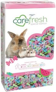 Carefresh Dust-Free Tutti Frutti Natural Paper Small Pet Bedding with Odor Control, 23 L