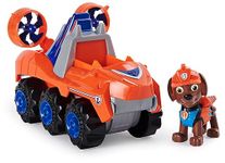 Paw Patrol Dino Rescue Zuma’s Deluxe Rev Up Vehicle with Mystery Dinosaur Figure, for Kids Aged 3 and up