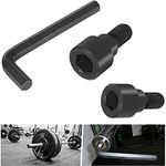 bonbo Replacement Hex Bolts & 12mm Hex Allen L-Wrench Tool Perfect for Olympic Bars, Curl Bars, Tricep Bars, Dumbbell Bars