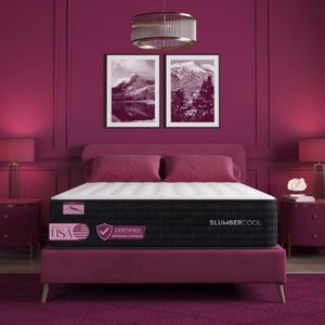 SlumberCool 3Z 12" Split Head King Mattress - Medium - Contouring Memory Foam for Cool Night Sleep - Pressure Relieving Lumbar Support - 100 Night Trial