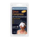 Thermalon Microwave Activated Moist Heat-Cold Sinus Mask for Sinus Pressure, Headaches, TMJ, 5.5 " X 8"